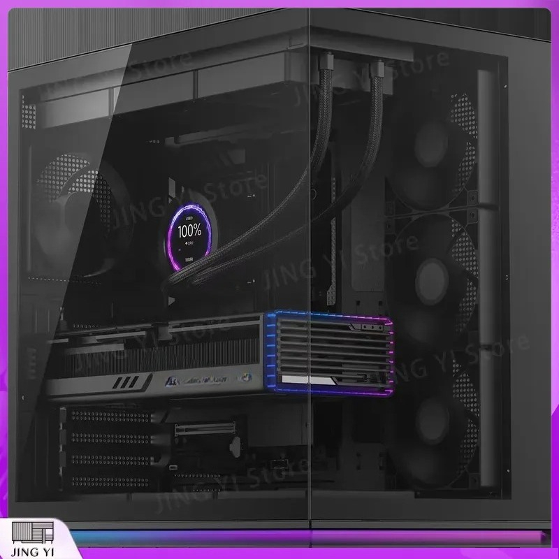 Pc Gaming Water Cooling - ATX Mid Tower Gaming PC Case