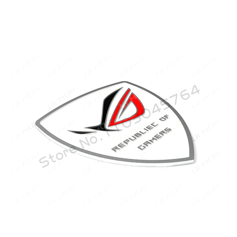 Computer Case Aluminum Sticker - Pc Gaming Rog 评论和价格