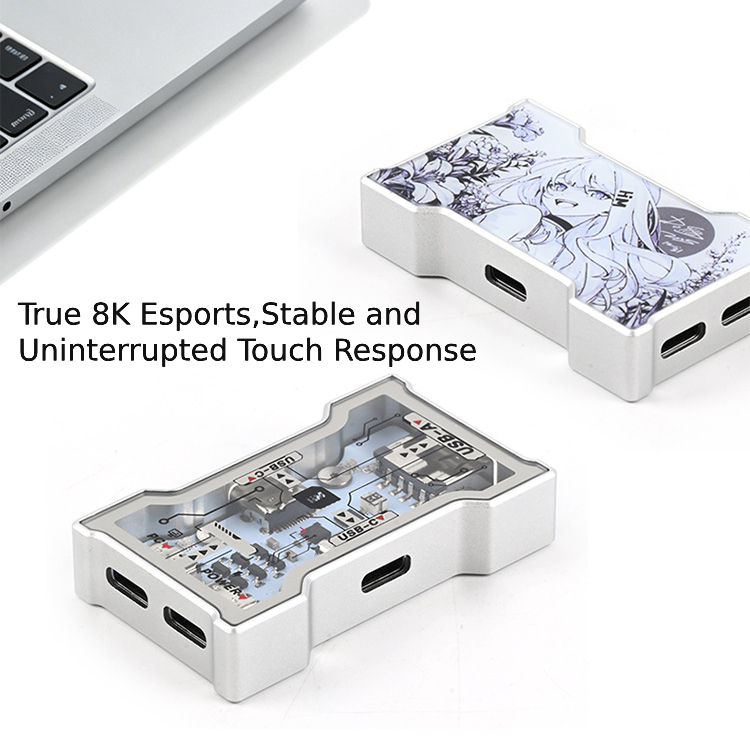 RGB USB Hub 2 Input 3 Output A - Usb Hub Gaming 评论和价格