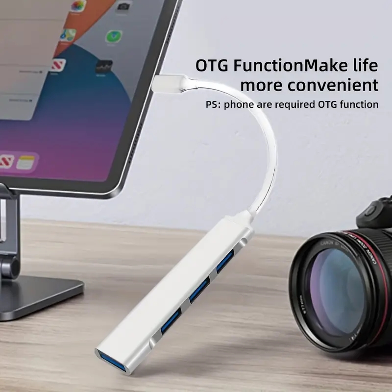 4-Port Multi-Splitter Type C H - Usb Hub Gaming 评论和价格