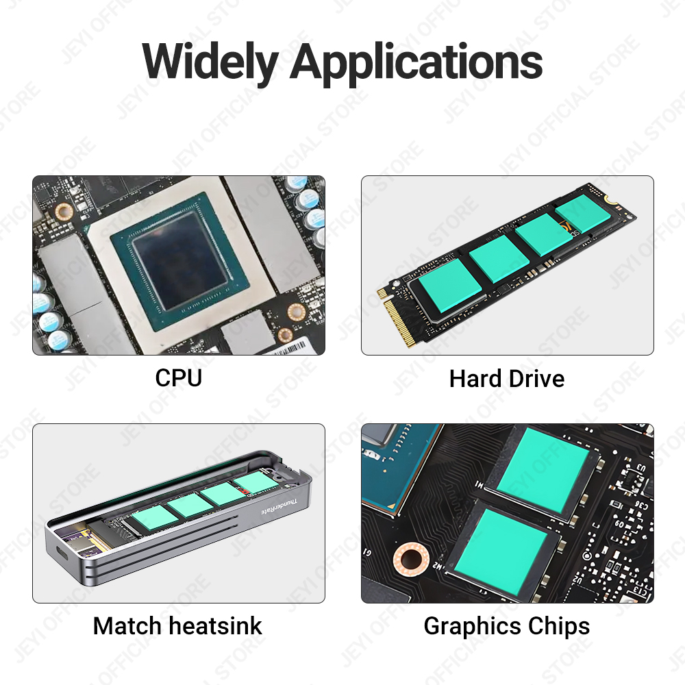 JEYI 100-Pack Thermal Conducti - M.2 Ssd Heatsink 评论和价格