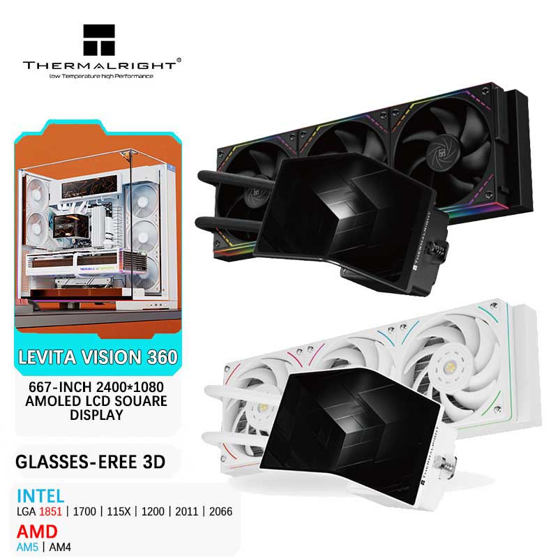 Thermalright LEVITA VISION 360 - Pc Gaming Water Cooling 评论和价格