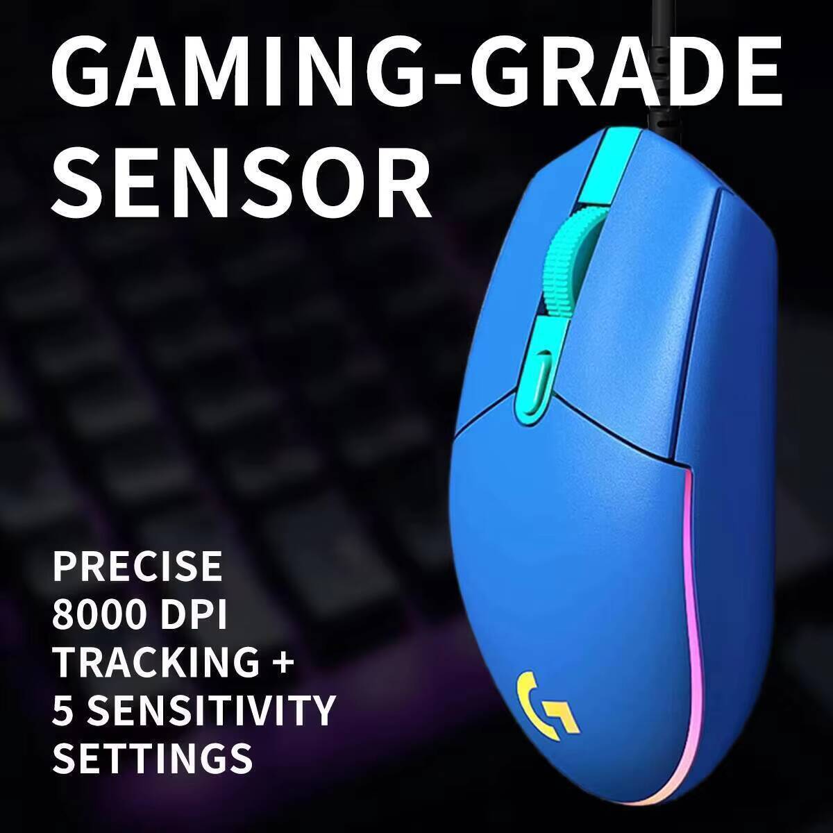 Logitech G203 wired gaming mou - Pc Gaming Center 评论和价格