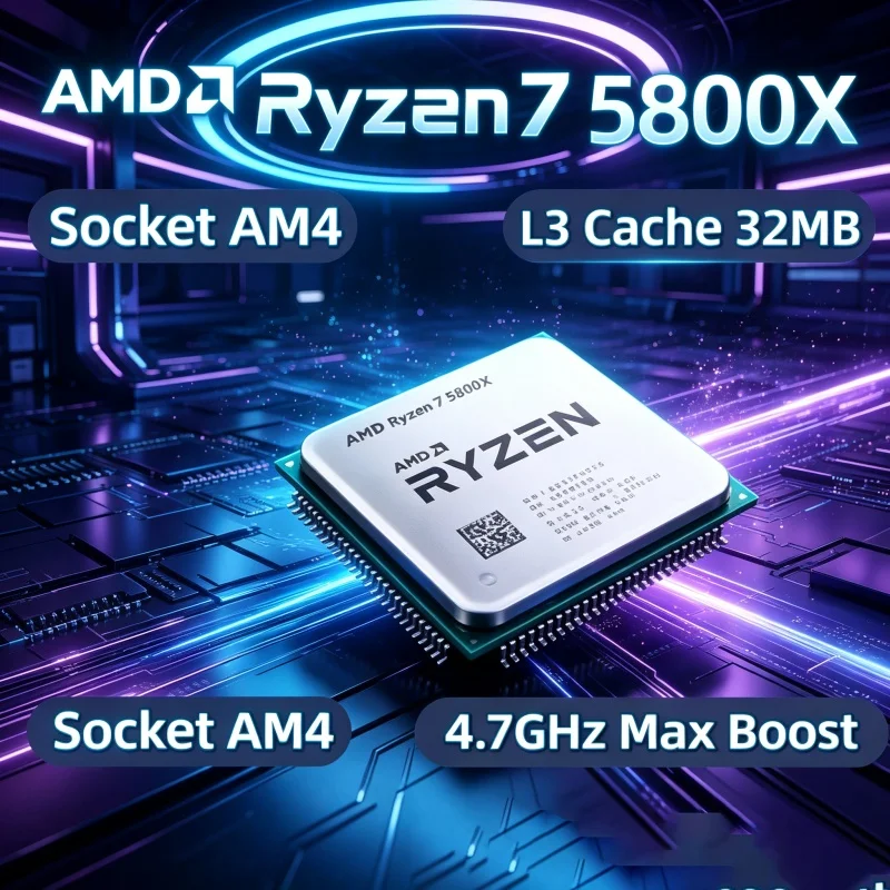 Old PC Upgrade AMD Ryzen 7 580 - Pc Gaming Cpu 评论和价格