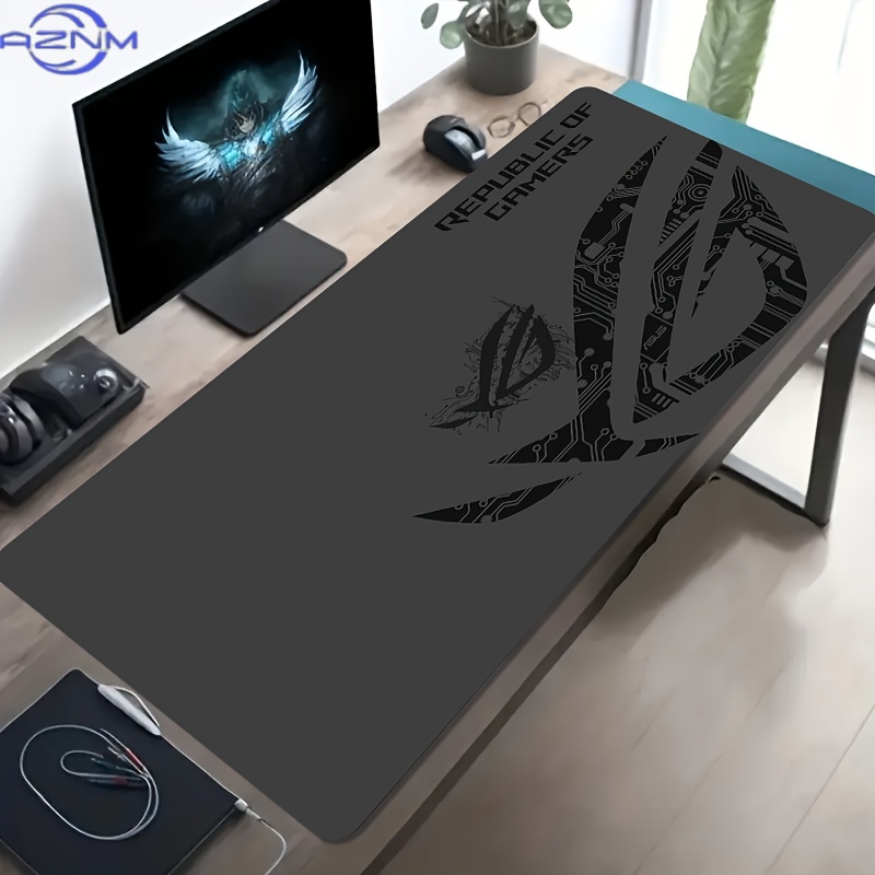 1pc Large Gaming Mouse Pad ROG - Pc Gaming Rog 评论和价格