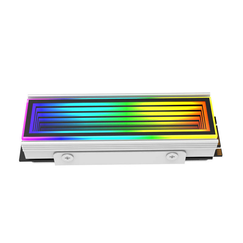 5V ARGB M.2 2280 SSD Full Alum - M.2 Ssd Heatsink 评论和价格
