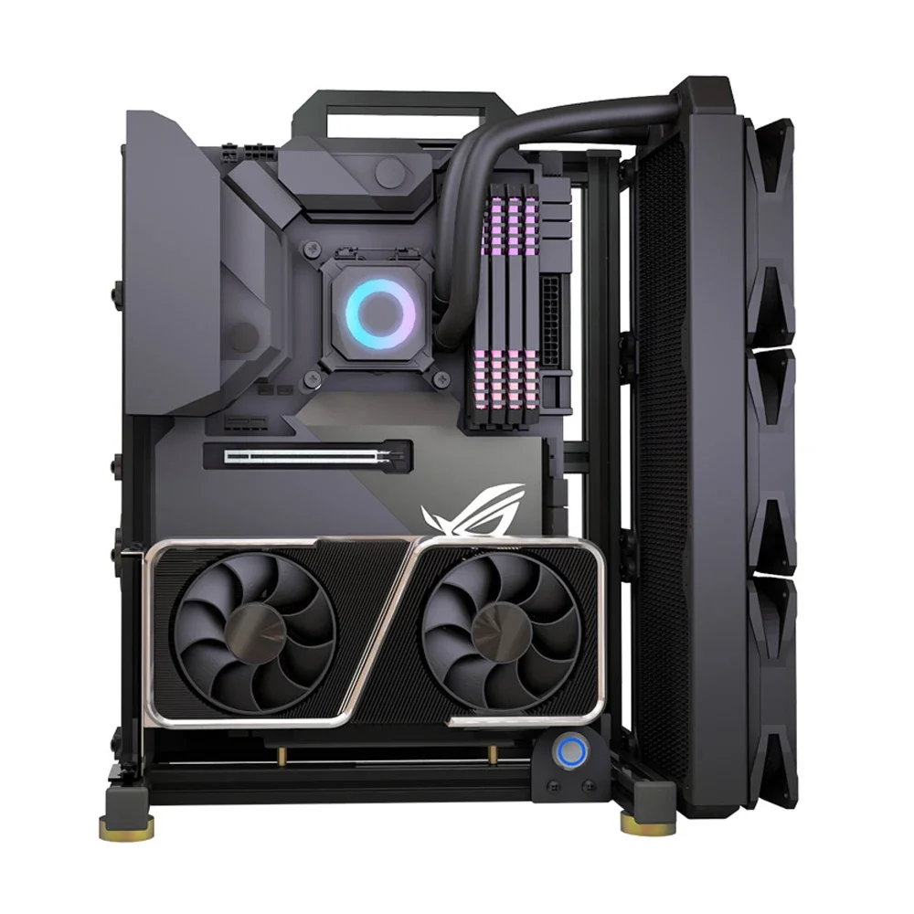 Modding EATX Open PC Case Fram - Pc Gaming Center 评论和价格