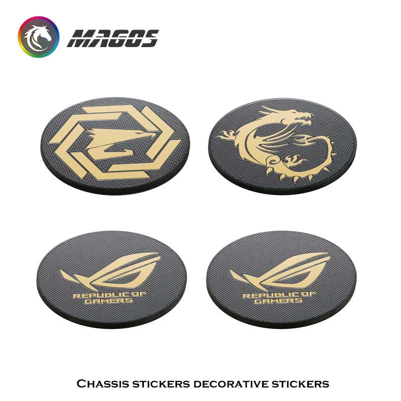 Computer Case Fan Metal Sticke - Pc Gaming Rog 评论和价格