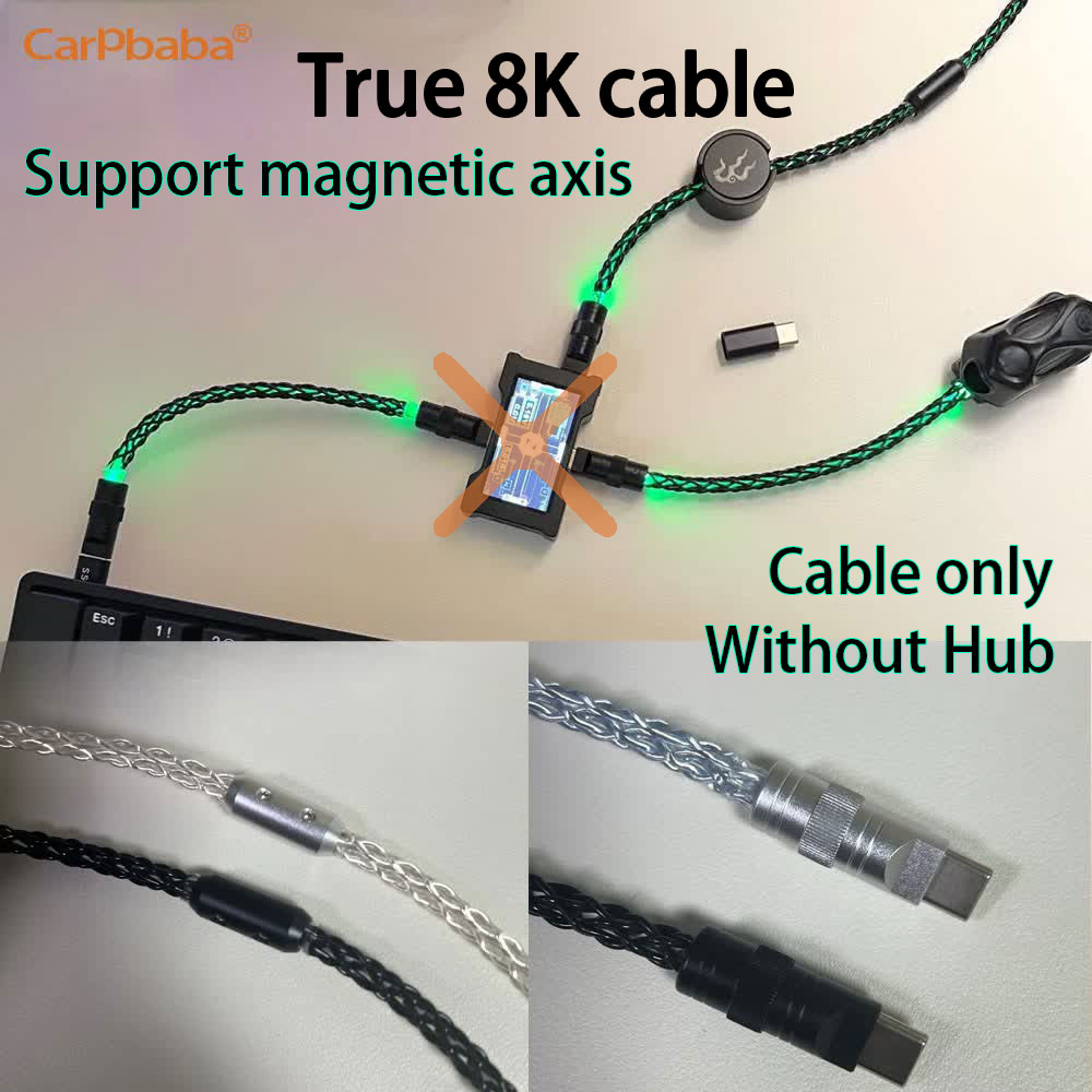 K4HM6 8K Gaming Line TypeC-Typ - Usb Hub Gaming 评论和价格