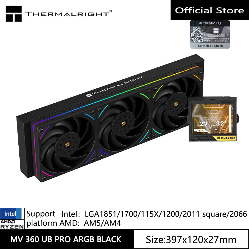 Thermalright Mjolnir VISION 36 - Pc Gaming Water Cooling 评论和价格