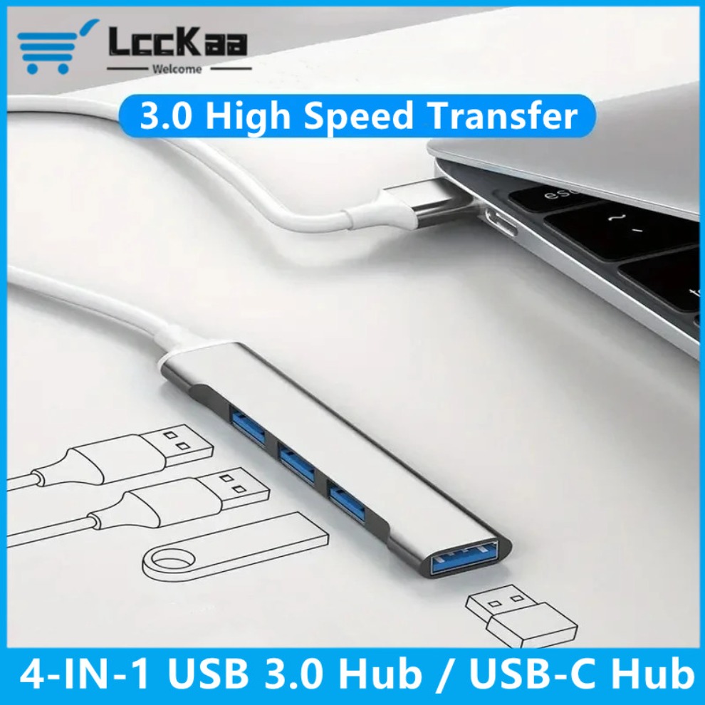 USB 3.0 Hub 4 in 1 USB Hub Hig - Usb Hub Gaming 评论和价格