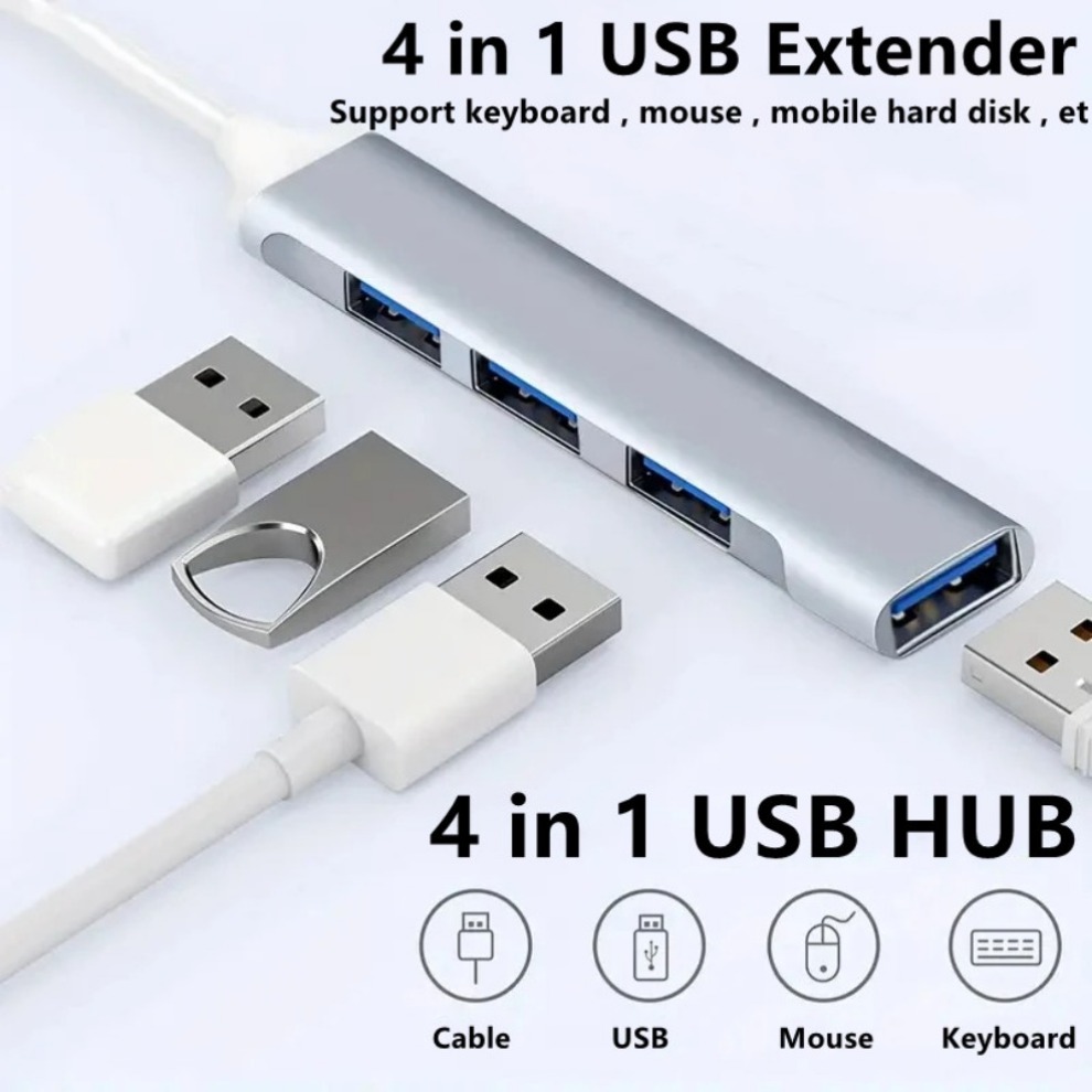 USB 3.0 Hub 4 in 1 USB Hub Hig - Usb Hub Gaming 评论和价格