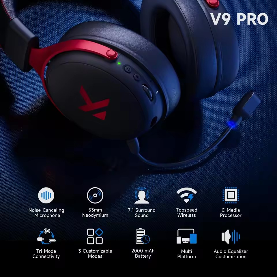 E-sports Headset Wireless Low  - Pc Gaming Victus 评论和价格
