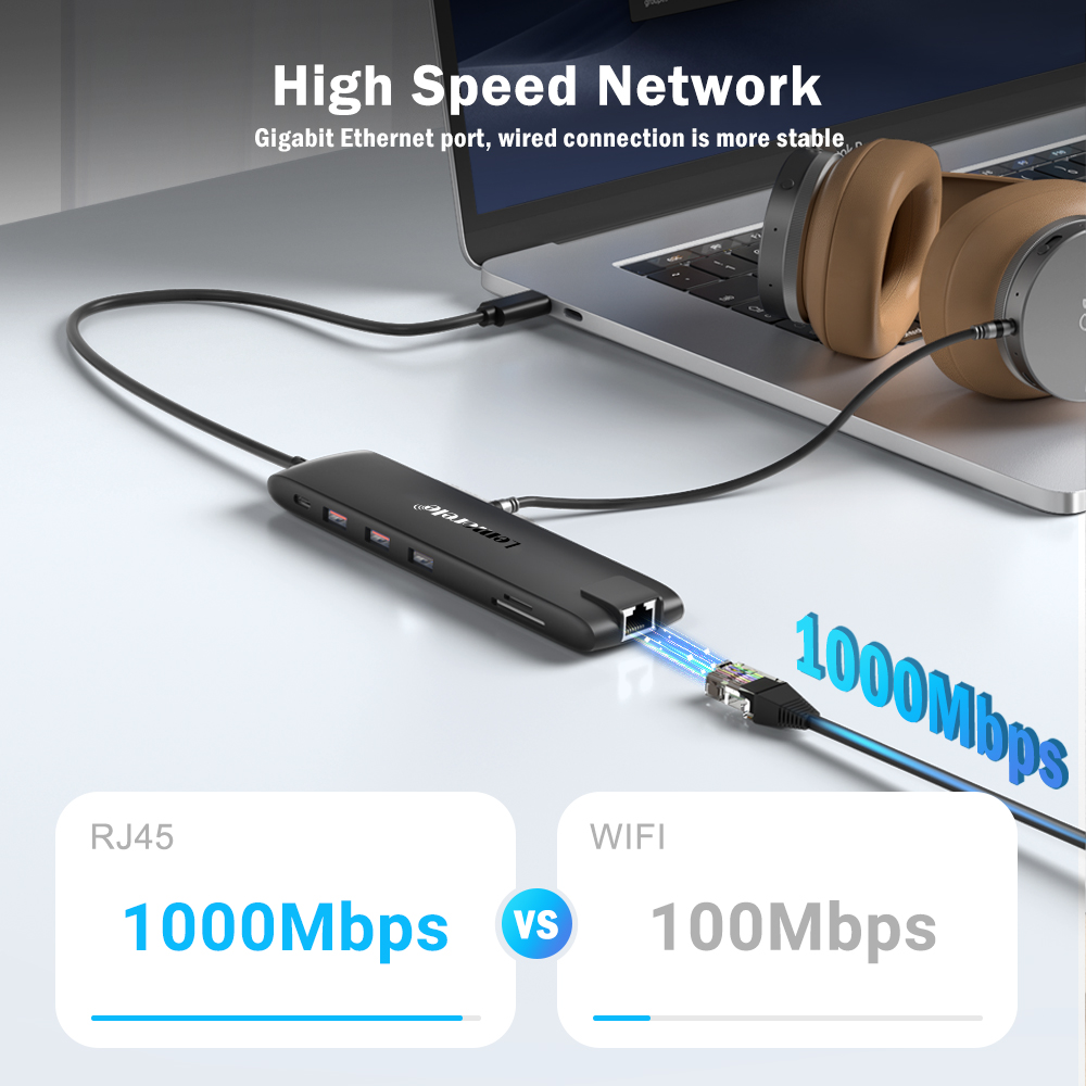 Lemorele TC96 USB Hub USB 3.1  - Usb Hub Gaming 评论和价格