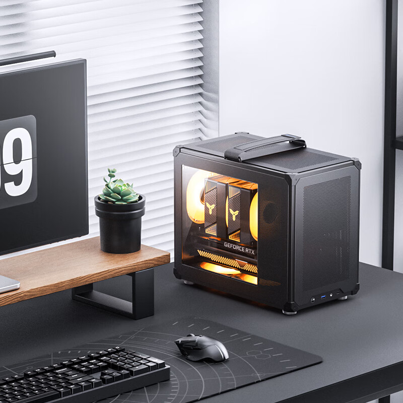 JONSBO C6 MAX Mesh Handle MATX - Pc Gaming Center 评论和价格