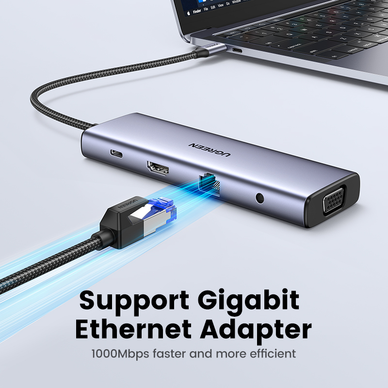UGREEN USB HUB Type-C to 4K HD - Usb Hub Gaming 评论和价格