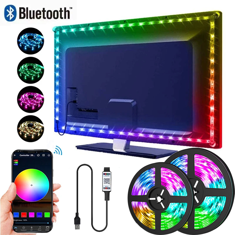 RGB 5050 LED Strip Lights App  - Pc Gaming On Tv 评论和价格