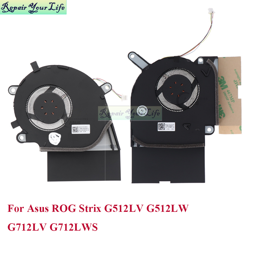 Laptop CPU GPU Fan Cooler For  - Pc Gaming Rog 评论和价格