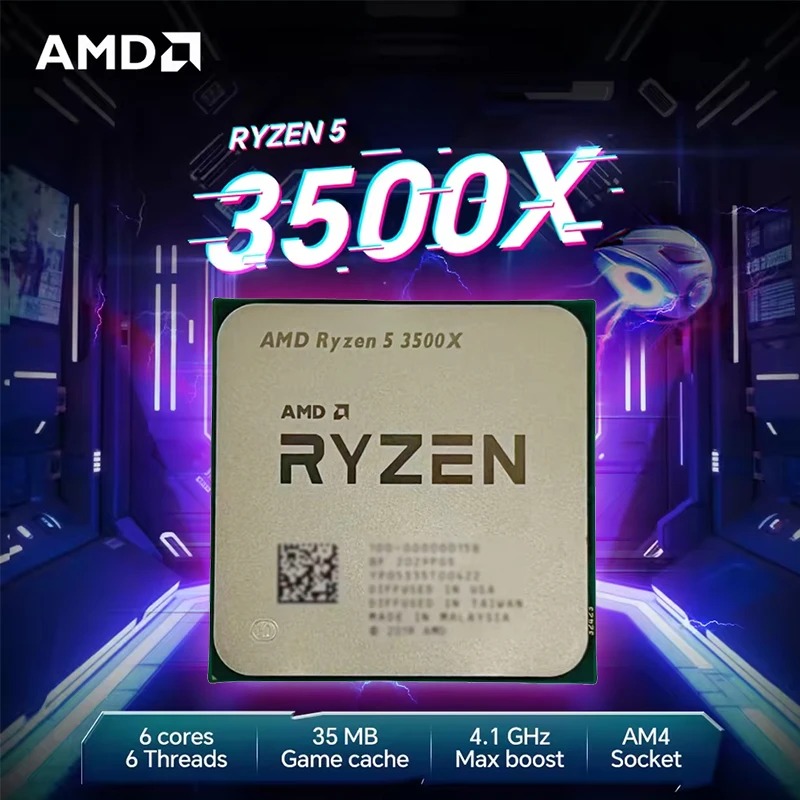 AMD R5 3500X Gaming CPU Proces - Pc Gaming Cpu 评论和价格